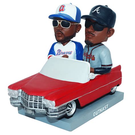 Big Boi, formerly of <strong>OutKast</strong>, throws out the ceremonial first pitch before a baseball game between the Atlanta <strong>Braves</strong> and the Philadelphia Phillies, Thursday, May 25, 2023, in Atlanta. . Braves outkast bobblehead